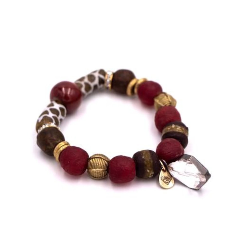 Heart and GEMS Braclet